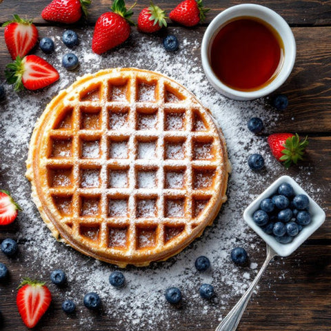 Auténtico Gofre Belga Individual - 28 Unidades x 90g - Wafflemeister