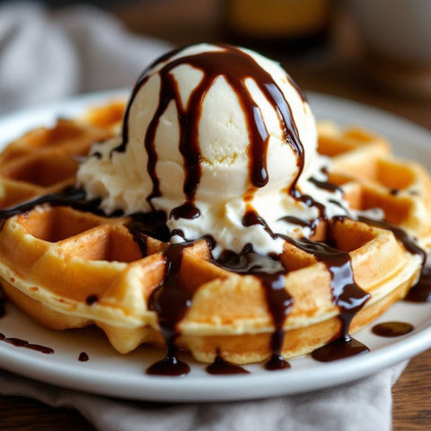 Auténtico Gofre Belga Individual - 28 Unidades x 90g - Wafflemeister