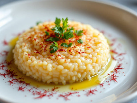 Azafrán hebra - 100 mg - contiene 50 sobres (total 5 g) - Pote