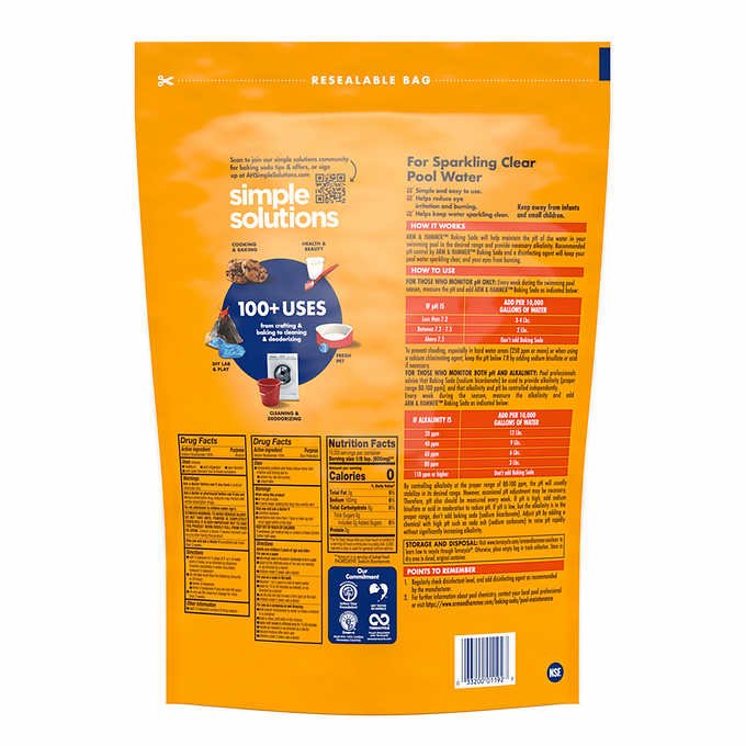 Baking Soda Arm & Hammer 6kg - AZALA GOURMET