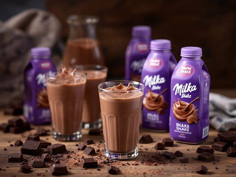 Bebida de Chocolate Milka - (Pack de 18 unidades x 200 ml) - Milka Shake