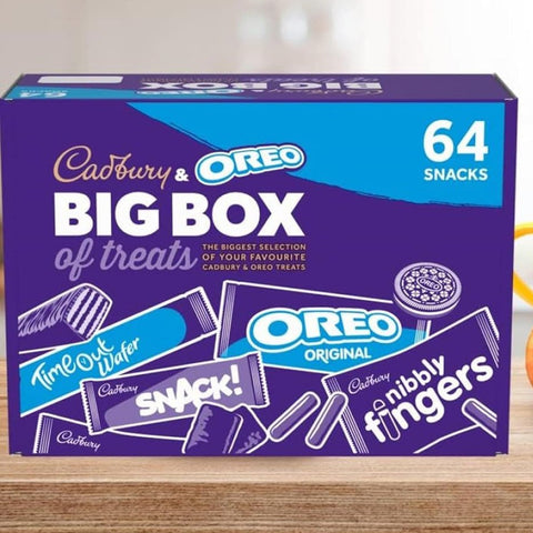 BIG BOX - 64 piezas - Cadbury + + Oreo