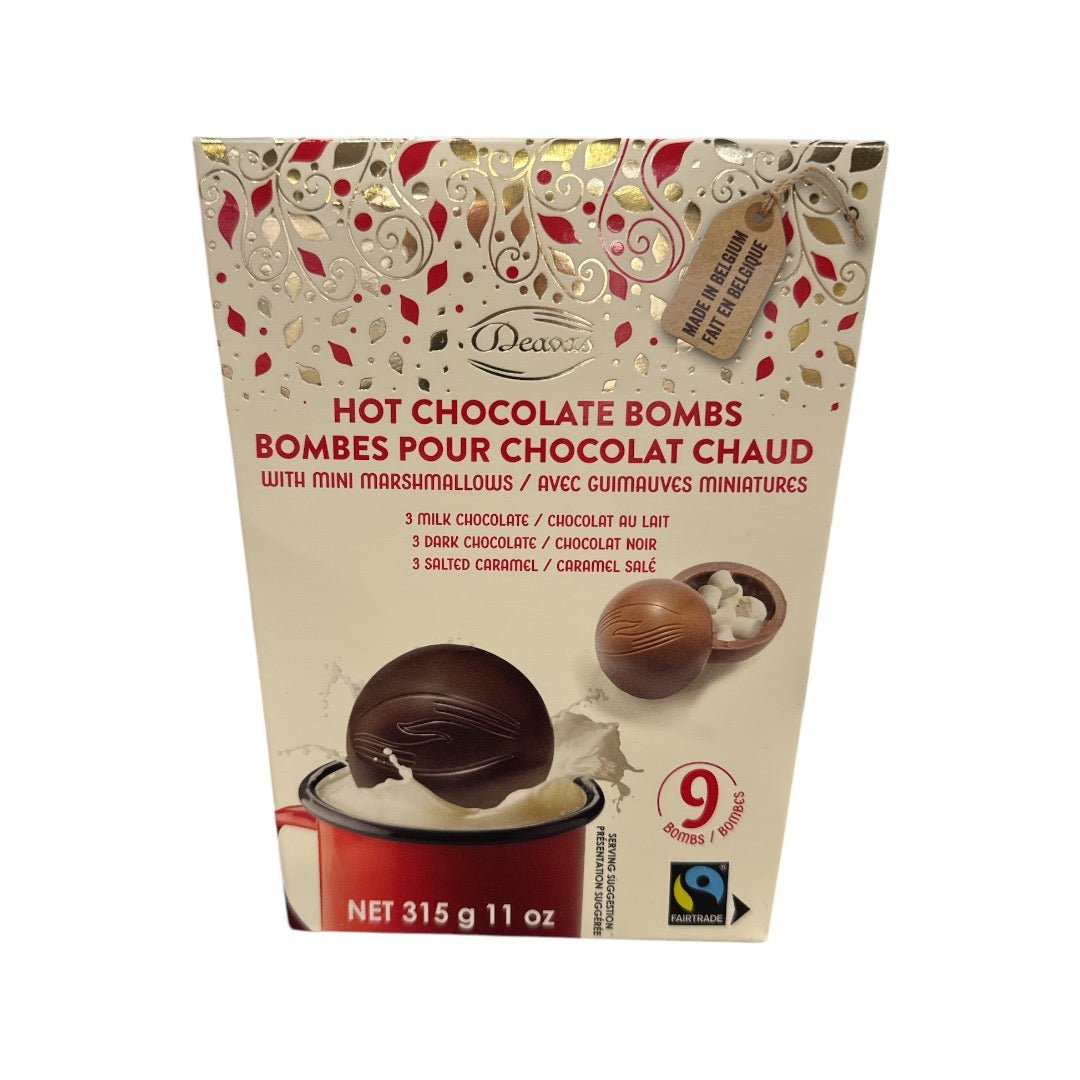 Bombas de chocolate con mini masmelos - 9 x 315g - Deavas - AZALA GOURMET