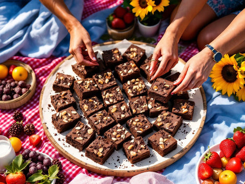 Brownie con Chocolate Belga - caja x 40 unidades (25g) - JR.BROWNIE - AZALA GOURMET