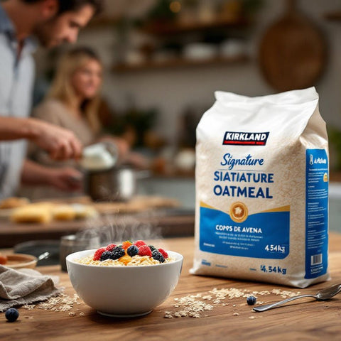 Copos de avena - 4,54kg - Kirkland Signature