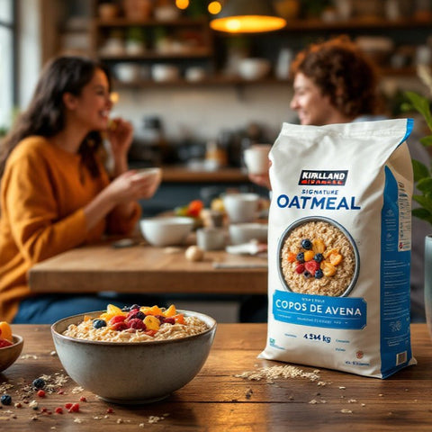 Copos de avena - 4,54kg - Kirkland Signature