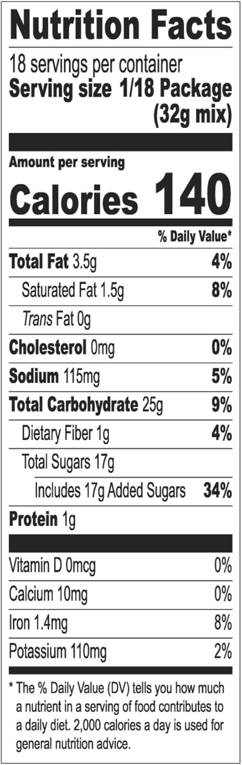 Dark Chocolate Brownie Mix - 4x556gr - Ghirardelli