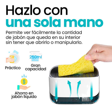 Jabonera de una mano - 300ml