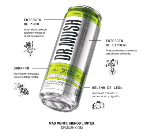 Dr. Mush - Pack de 6 - Sparkling Guaraná