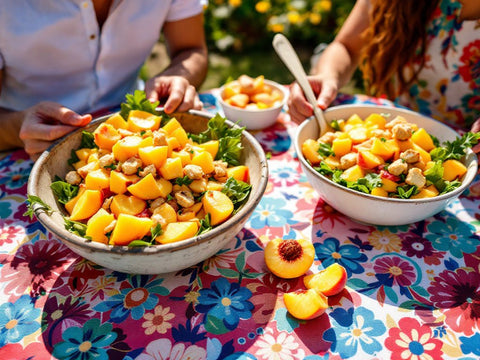 Duraznos amarillos en trozos - 4 x 113g - Venus Growers