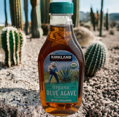 Endulzante Miel Sirope Orgánico de Agave Azul - Kirkland Signature – 1 kg - AZALA GOURMET