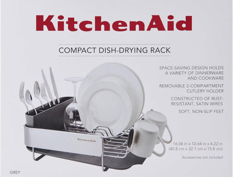 Escurreplatos Compact - Gris carbón - Kitchen Aid