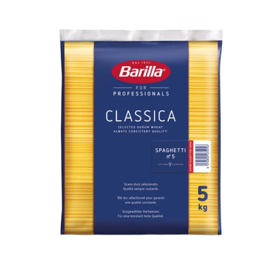 Espagueti Bolsa - 5Kg - Barilla - AZALA GOURMET