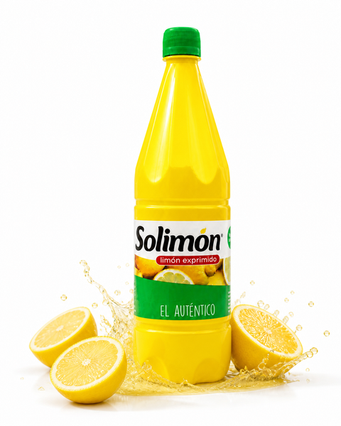Zumo de Limón Exprimido 100% Natural - Solimon