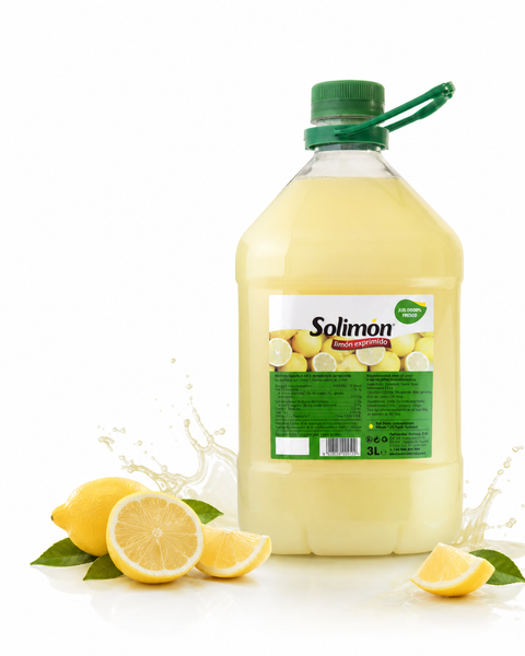 Zumo de Limón Exprimido 100% Natural - Solimon
