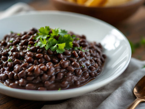 Frijoles negros refritos - 430g - Isadora