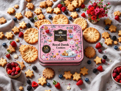 Galletas de Mantequilla Danesas - 1.8kg Royal Dansk