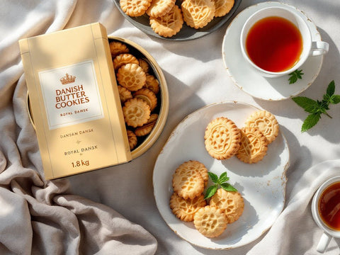Galletas de Mantequilla Danesas - 1.8kg Royal Dansk