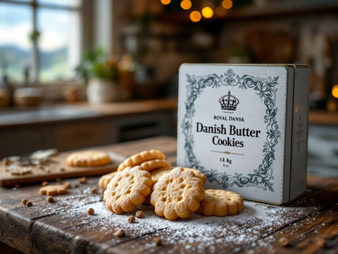 Galletas de Mantequilla Danesas - 1.8kg Royal Dansk