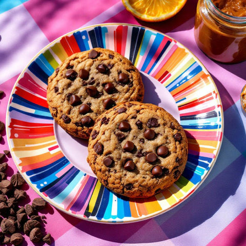 Galletas de proteína Double Choco Chip 24g de proteína 100% vegana- 12 x 90g - Weider