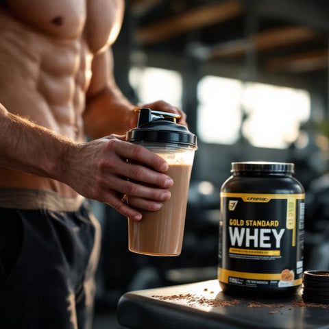 Gold Standard 100% proteina doble sabor a chocolate rico - 73 dosis - Optimum Nutrition