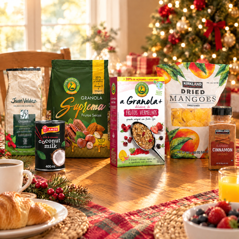 Ancheta Navidad Desayuno de Navidad junto al árbol