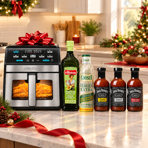 Kit Navidad Freidora de Aire en la cocina