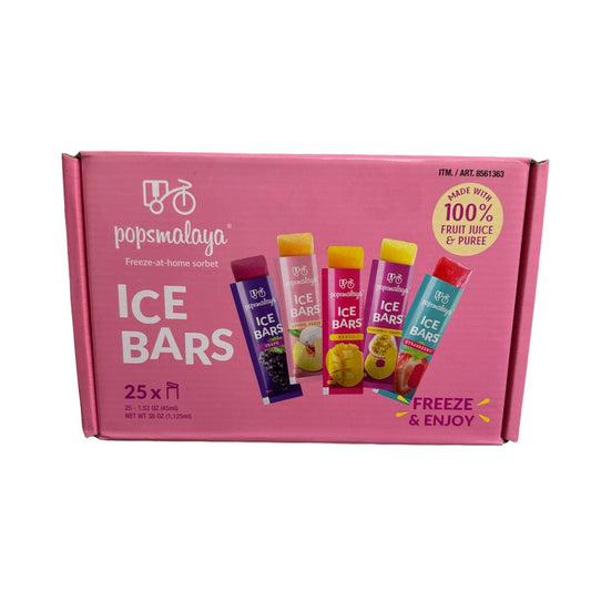 Ice bars - paquete 25 - Pops Malaya - AZALA GOURMET