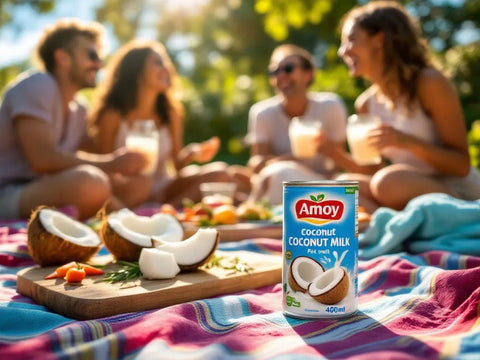 Leche de coco lata - 400ml - Amoy - AZALA GOURMET