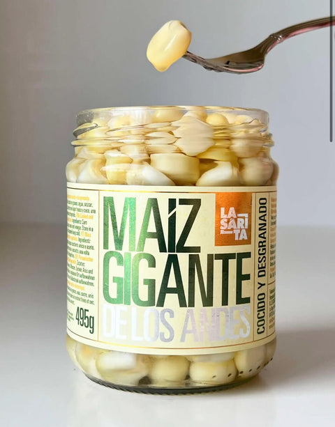 Maíz choclo cocido y desgranado - 495 g - La Sarita - AZALA GOURMET