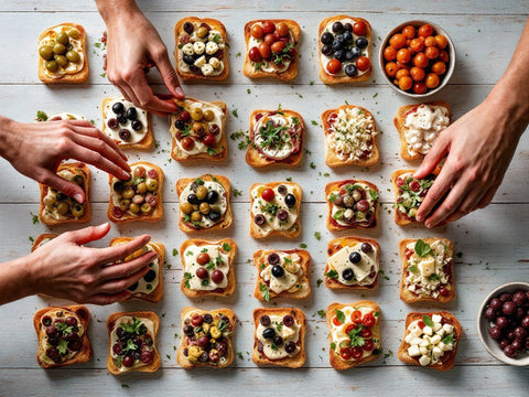 Mini Tostas Rectangulares - 30 Rebanadas 100gr - Ortiz
