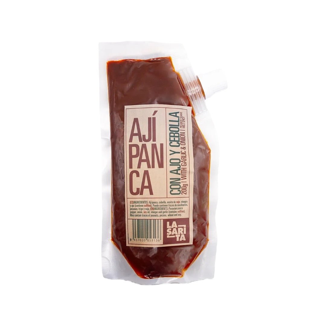 Pasta de ají panca ( ajo con cebolla ) - 200 g - AZALA GOURMET