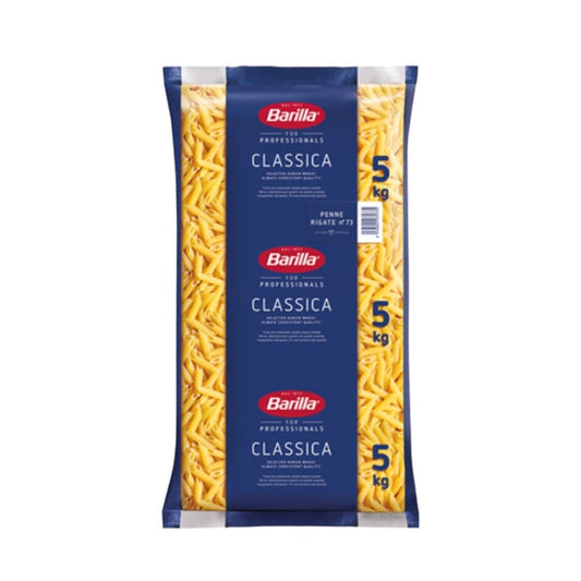 Penne Rigate - 5Kg - Barilla - AZALA GOURMET