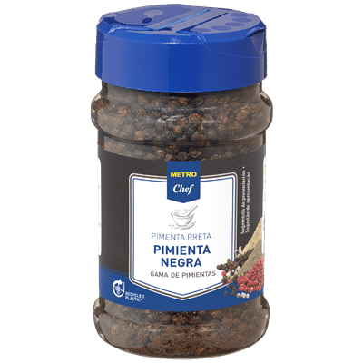 Pimienta negra grano - Metro Chef