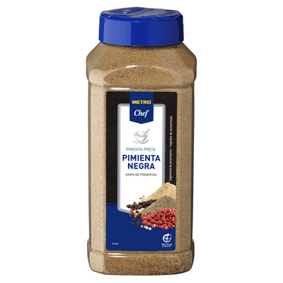 Pimienta negra grano - Metro Chef