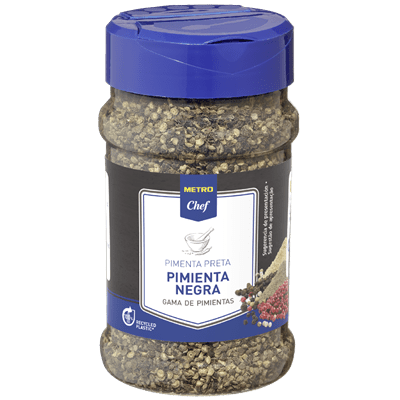 Pimienta negra grano - Metro Chef