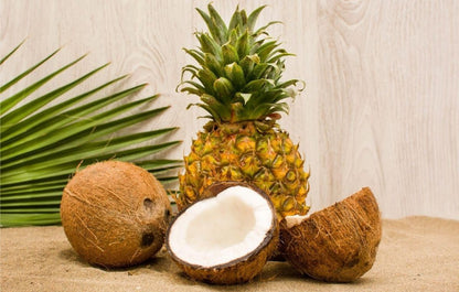 Piña En Trozos Con Agua De Coco 1190gr. - We Natural - AZALA GOURMET