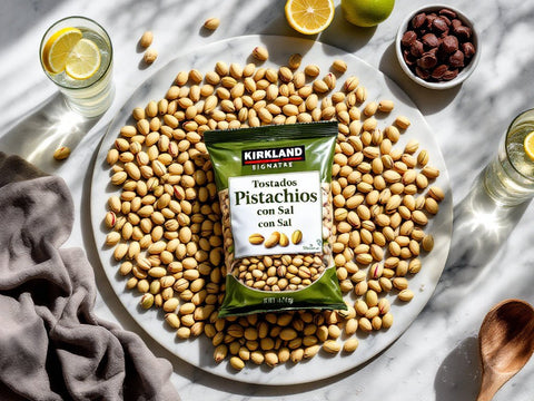 PISTACHOS TOSTADOS CON SAL - Bolsa 1.36Kg - Kirkland Signature