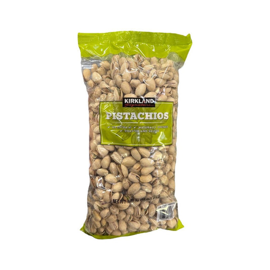 PISTACHOS TOSTADOS CON SAL - Bolsa 1.36Kg - Kirkland Signature - AZALA GOURMET