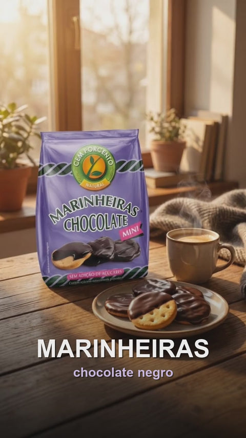 Mini Marinheiras Chocolate - reel de producto