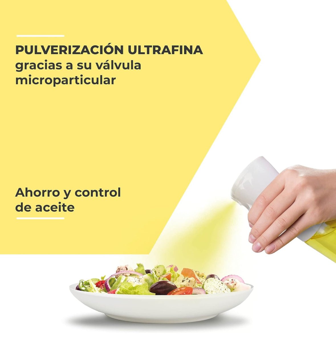 Pulverizador de aceite de oliva para freidoras de aire, spray de aceite de oliva para ensaladas, barbacoas. - AZALA GOURMET