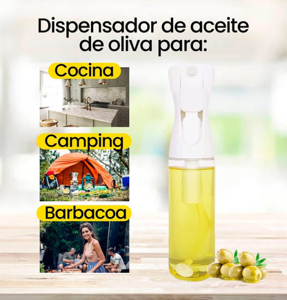 Pulverizador de aceite de oliva para freidoras de aire, spray de aceite de oliva para ensaladas, barbacoas. - AZALA GOURMET