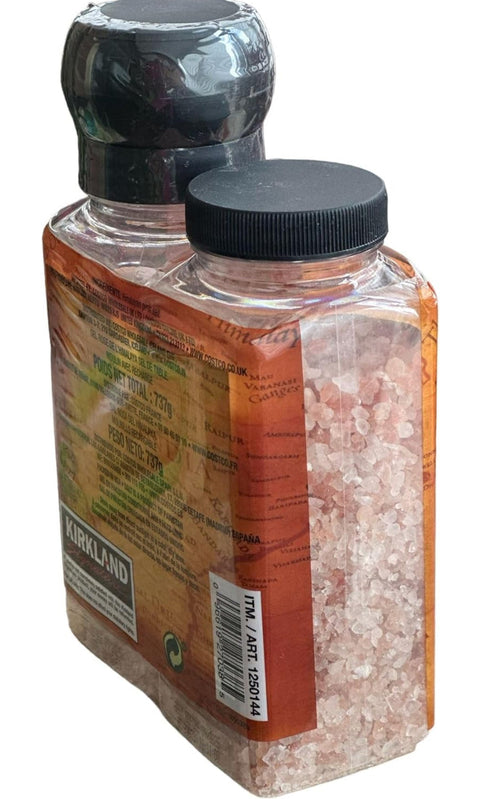 Sal Rosada del Himalaya KIRKLAND SIGNATURE el combo incluye Moledora y Repuesto de 737g