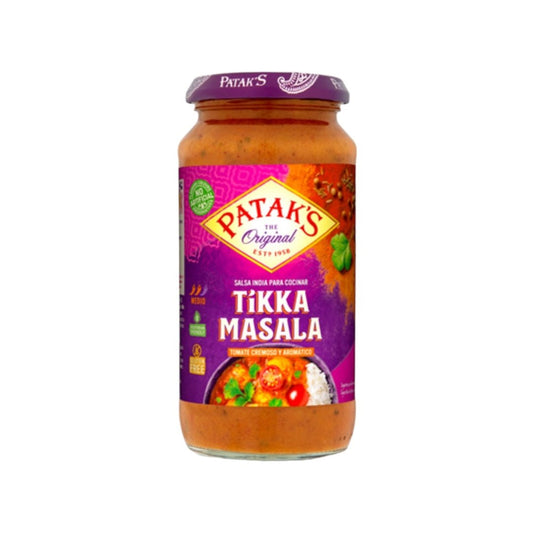 Salsa curry tikka masala sin gluten tarro 450 g - PATAK'S - AZALA GOURMET