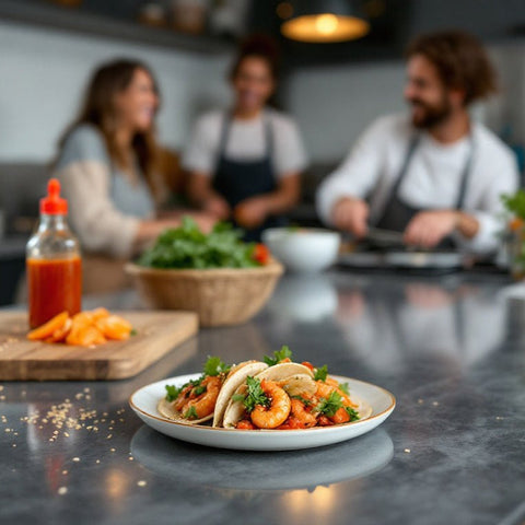 Sriracha Hot Sauce Verschiedene Geschmacksrichtungen - 6 x 200 ml - Flying Goose