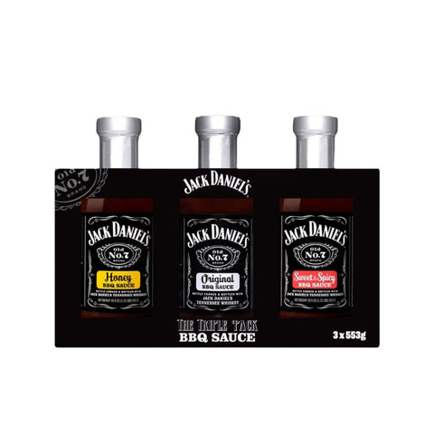 Salsas barbacoa variada - unidades - 553g - Jack Daniel’s - AZALA GOURMET