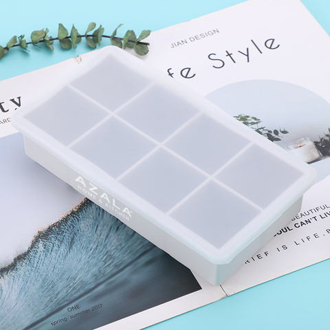 Cubitera de silicona cubos XXL – Blanca