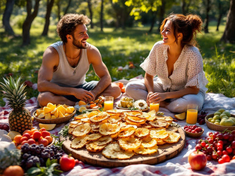 Tropical Dried Pineapple ( piña deshidratada )  - 550g - Forest Feast