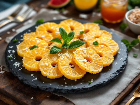 Tropical Dried Pineapple ( piña deshidratada )  - 550g - Forest Feast