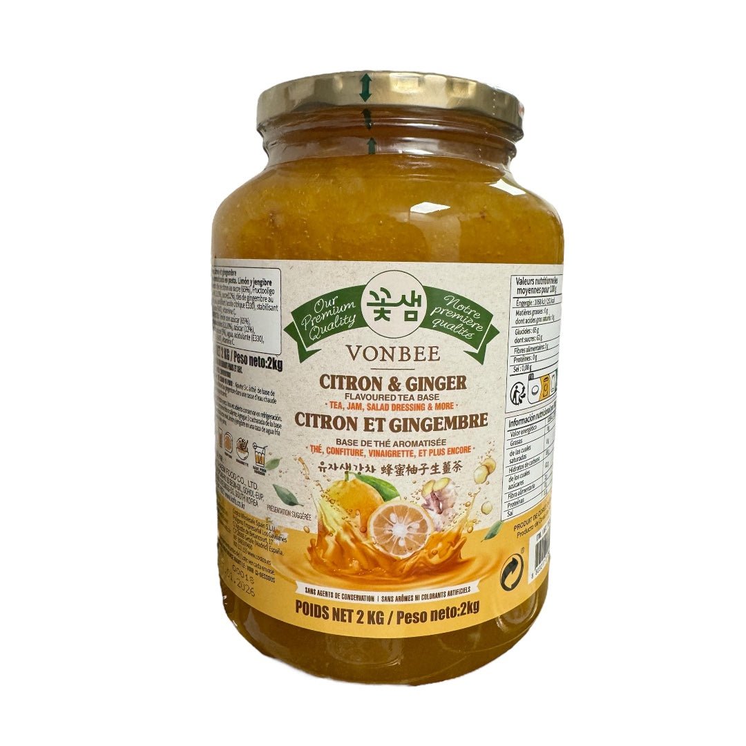 VONBEE TÉ DE CITRON Y JENGIBRE DE MIEL 2kg. - AZALA GOURMET